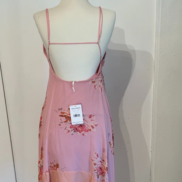 NWT FREE PEOPLE ASYMMETRICAL HEM DRESS M - Picture 5 of 9
